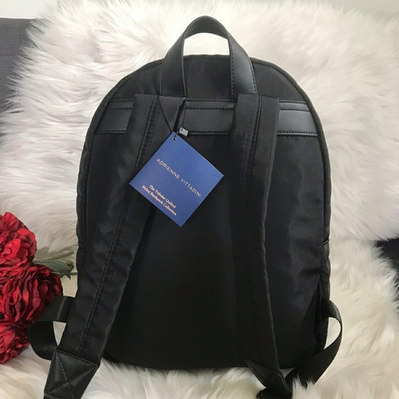 NWT ADRIENNE VITTADINI NYLON BACKPACK SHOULDER BAG main image 7